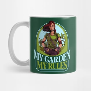 My Garden, My Rules - Retro Style Gardening Enthusiasts Mug